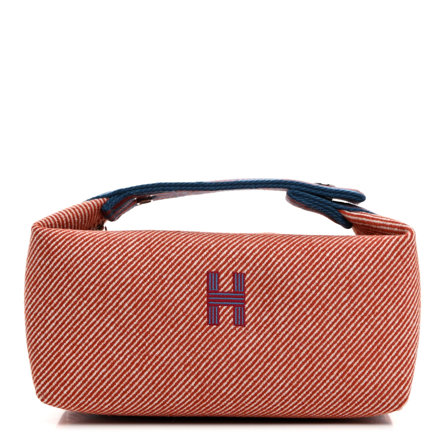 Wool Small Bride-A-Brac H Natte Pouch Tomette