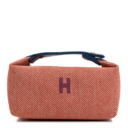 Hermes Wool Small Bride-A-Brac H Natte Pouch Tomette 1 of 8