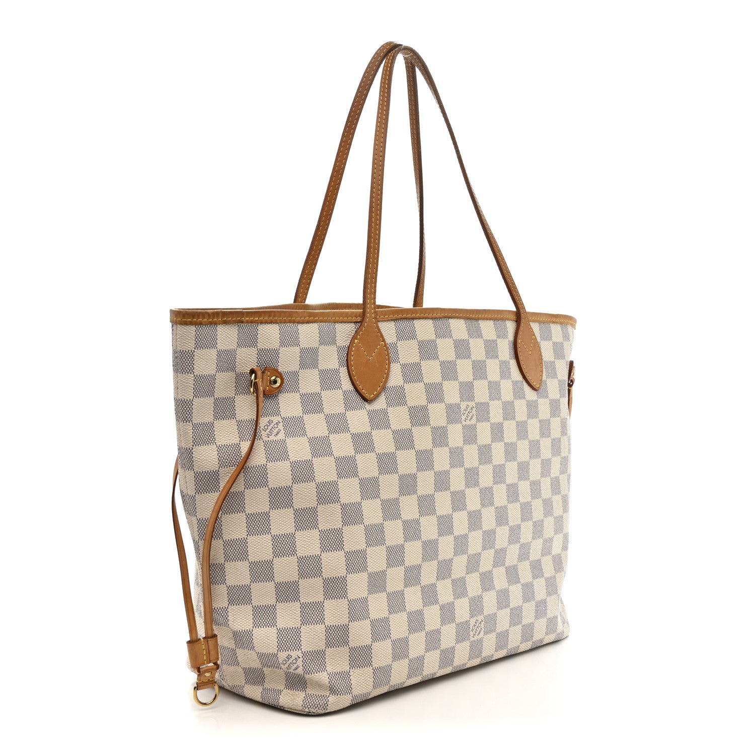 Louis Vuitton Damier Azur Neverfull MM 3 of 17