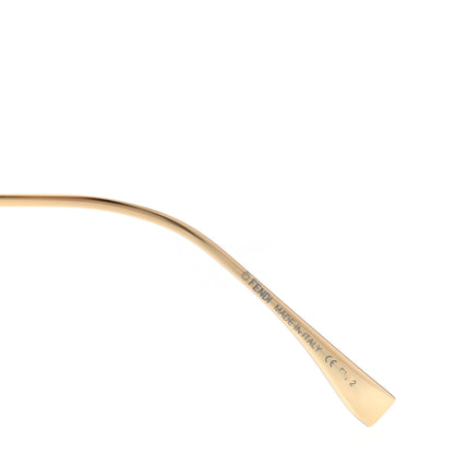 Fendi Square Dots Sunglasses FF 0259/S Gold 6 of 9