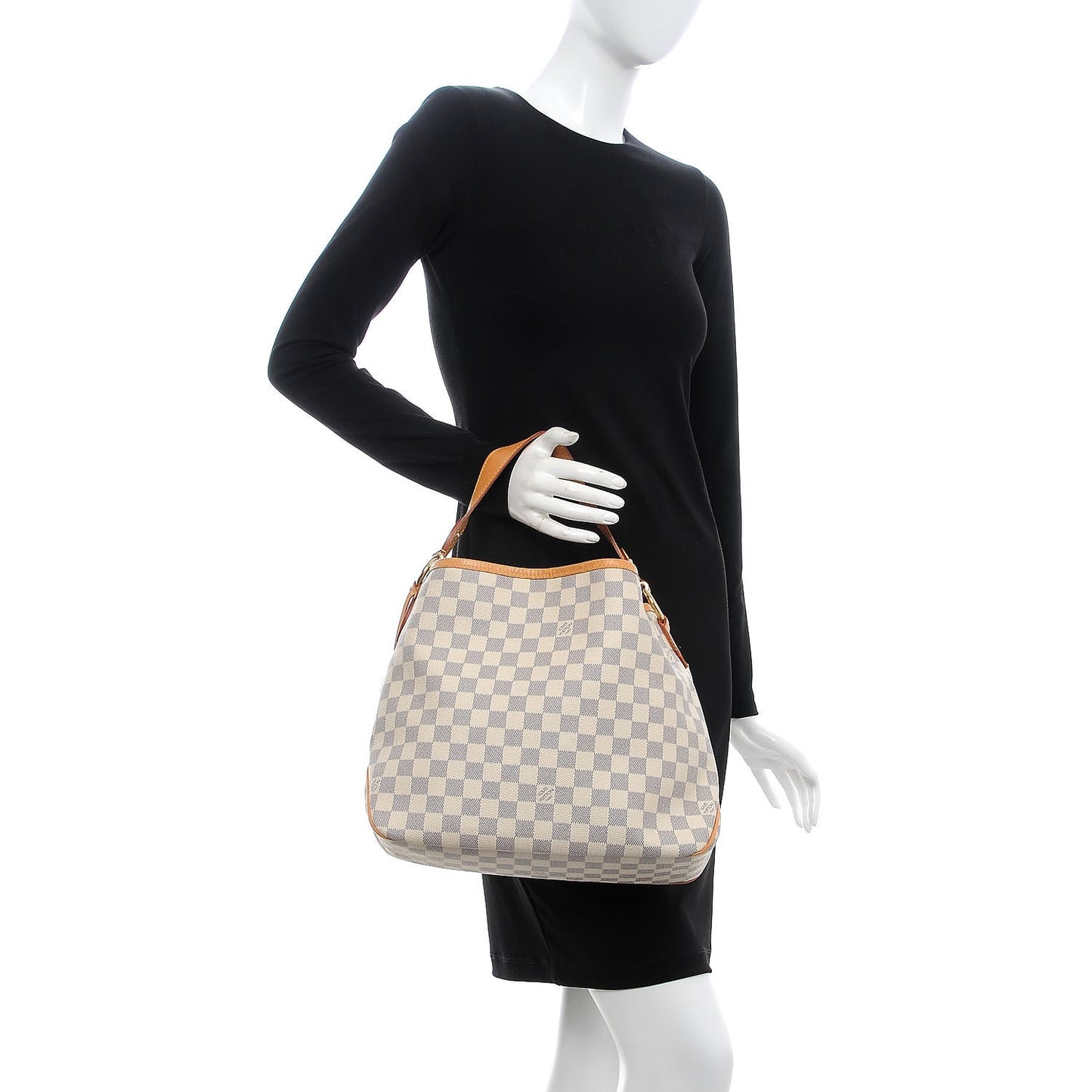 Damier Azur Delightful PM Rose Ballerine
