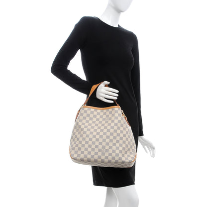 Louis Vuitton Damier Azur Delightful PM Rose Ballerine 2 of 12