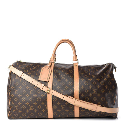 Louis Vuitton Monogram Keepall Bandouliere 55 1 of 19