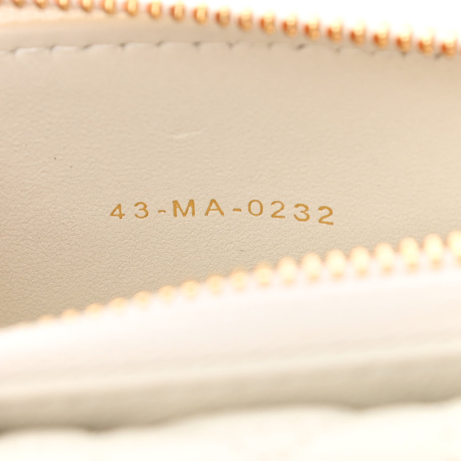 Christian Dior Supple Calfskin Cannage Caro Pouch with Chain Latte 8 of 9