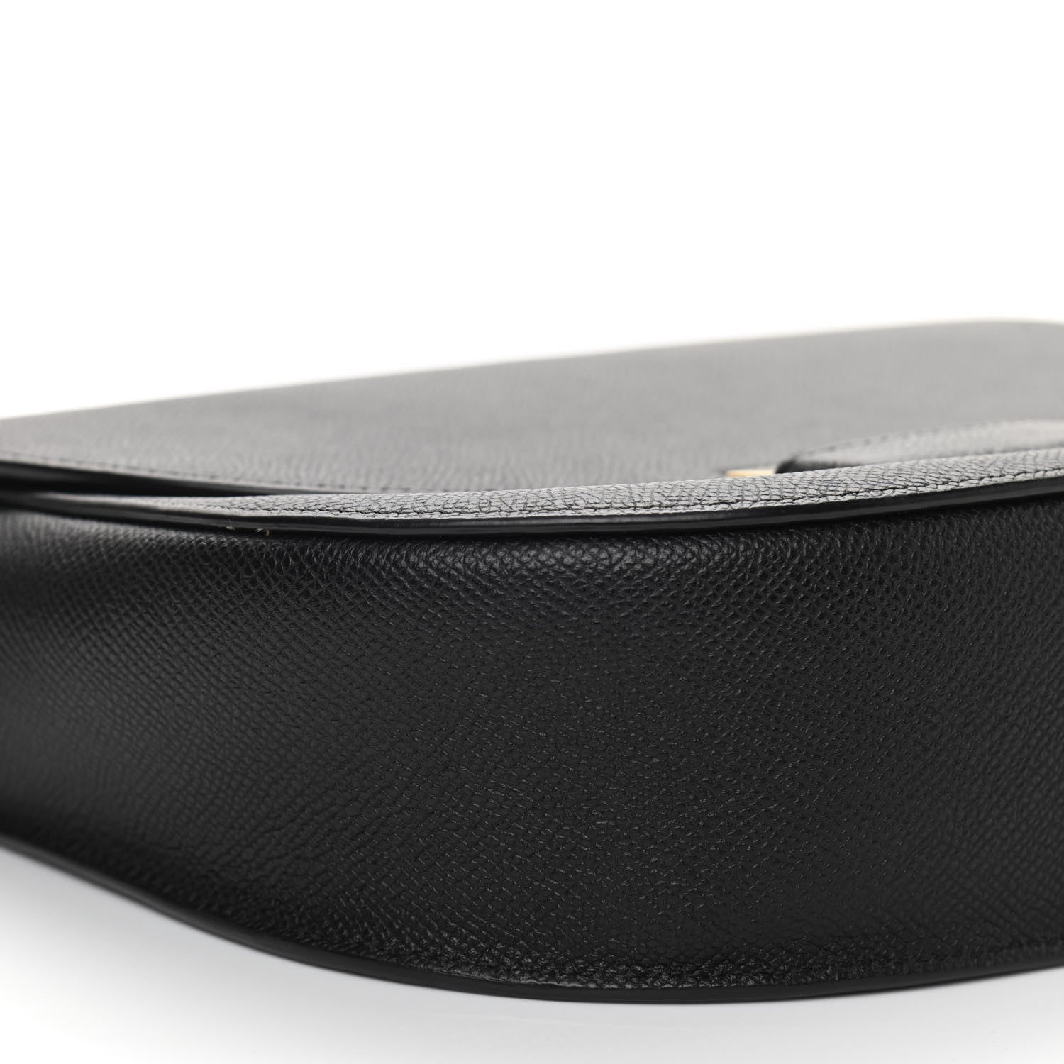 Celine Grained Calfskin Compact Trotteur Black 9 of 11