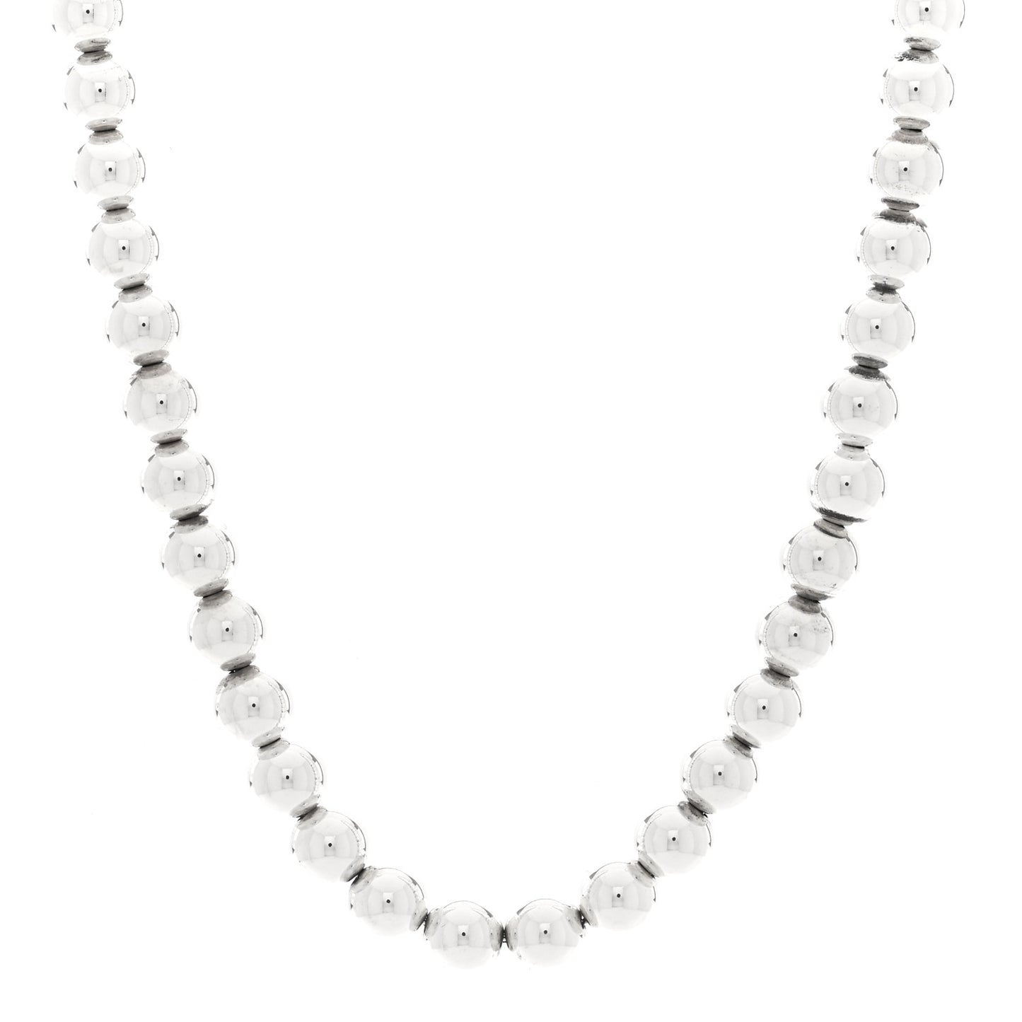 Sterling Silver 10mm Hardwear Ball Necklace
