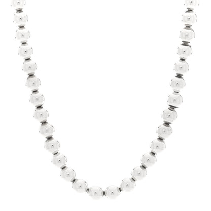 Tiffany Sterling Silver 10mm Hardwear Ball Necklace 1 of 4