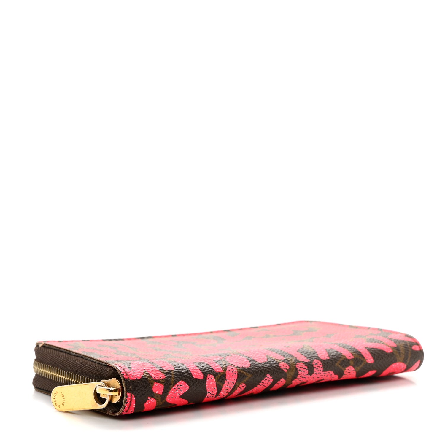 Louis Vuitton Monogram Graffiti Zippy Wallet Fuchsia 4 of 10