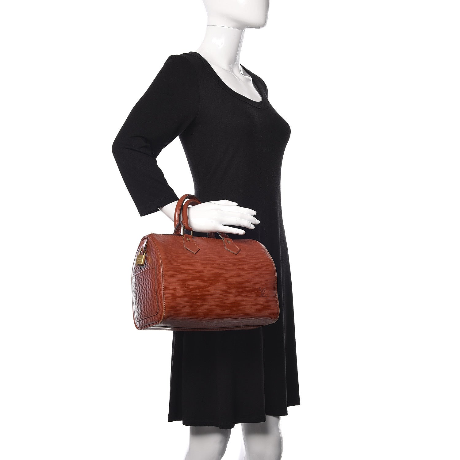 Louis Vuitton Epi Speedy 25 Kenyan Fawn 2 of 16
