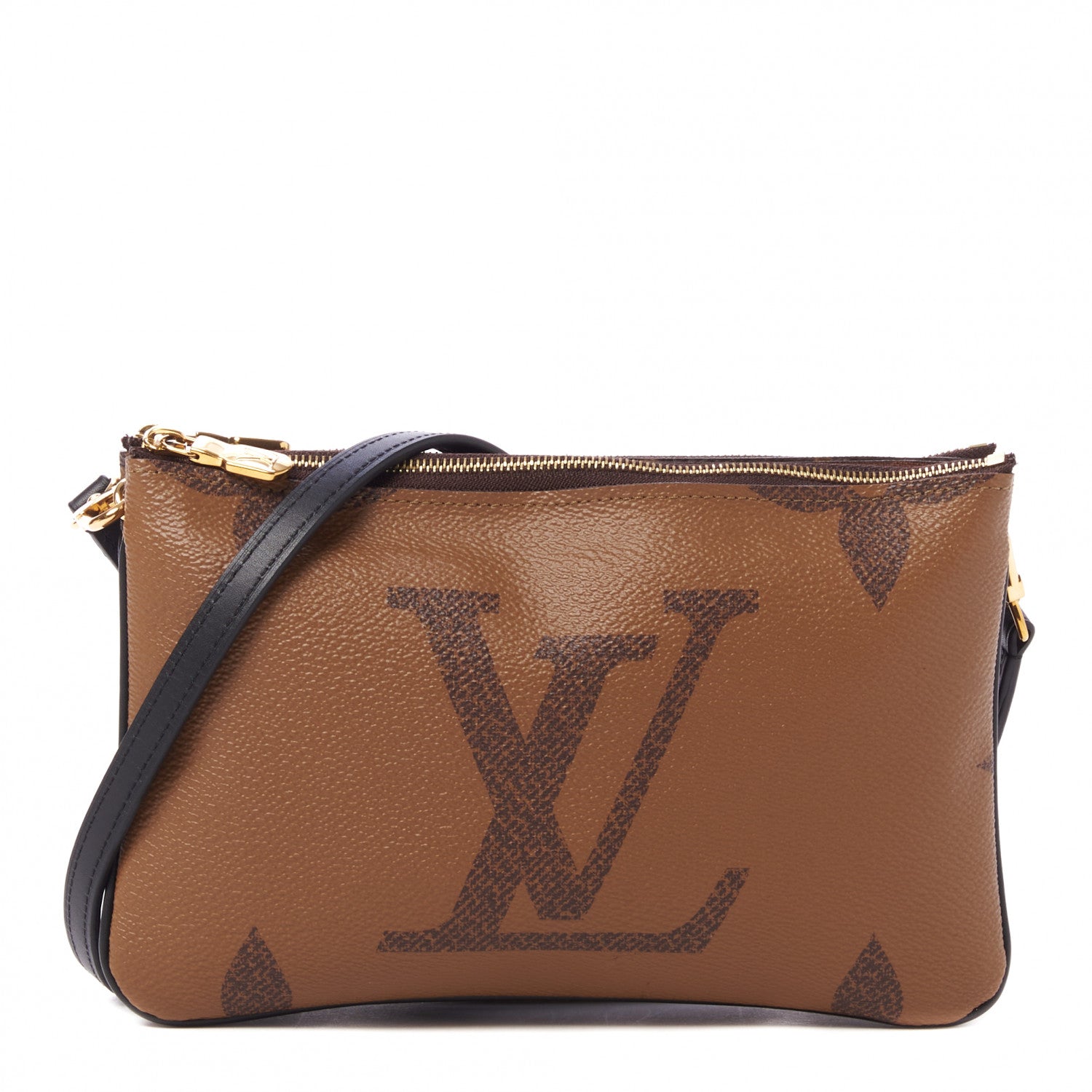 Louis Vuitton Reverse Monogram Giant Double Zip Pochette 1 of 8