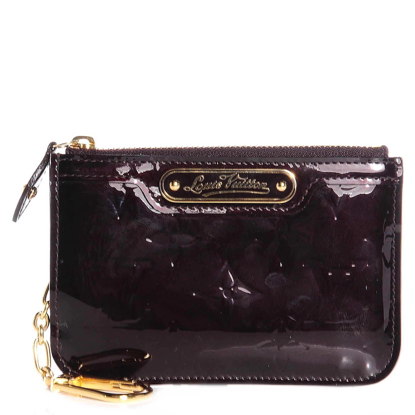 Vernis Key Pouch Amarante