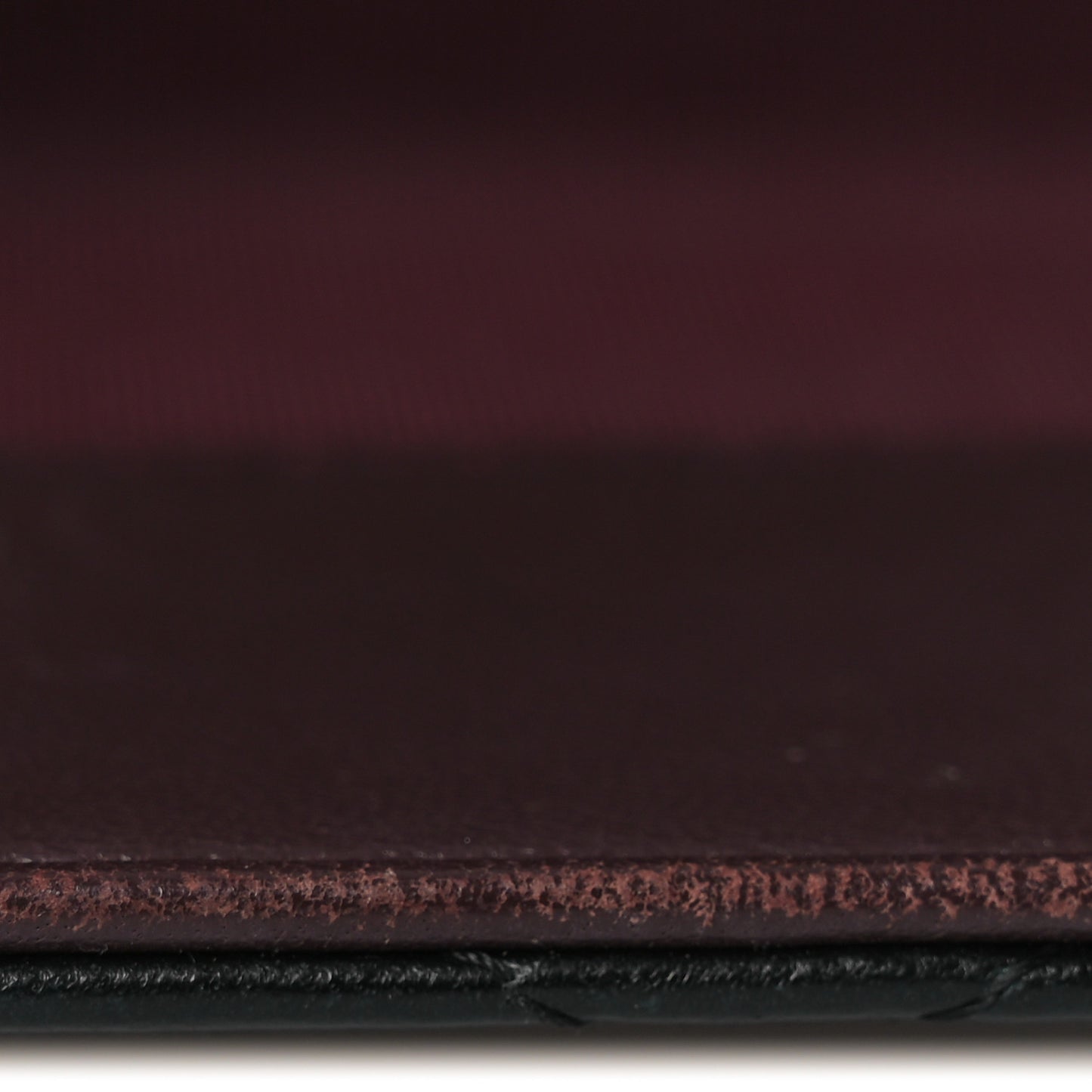Lambskin Quilted Passport Holder Black