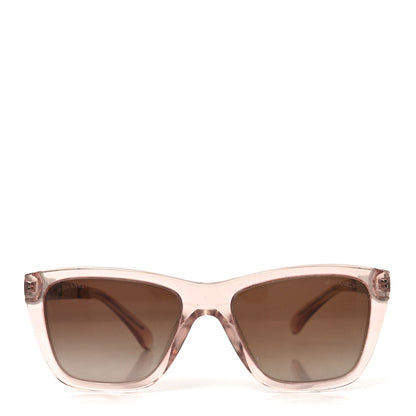 Chanel Acetate Metal Rectangle Sunglasses 5442 Pink 2 of 7
