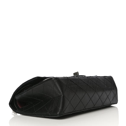 Chanel Aged Calfskin Quilted 2.55 Reissue 225 Flap Black 4 of 15