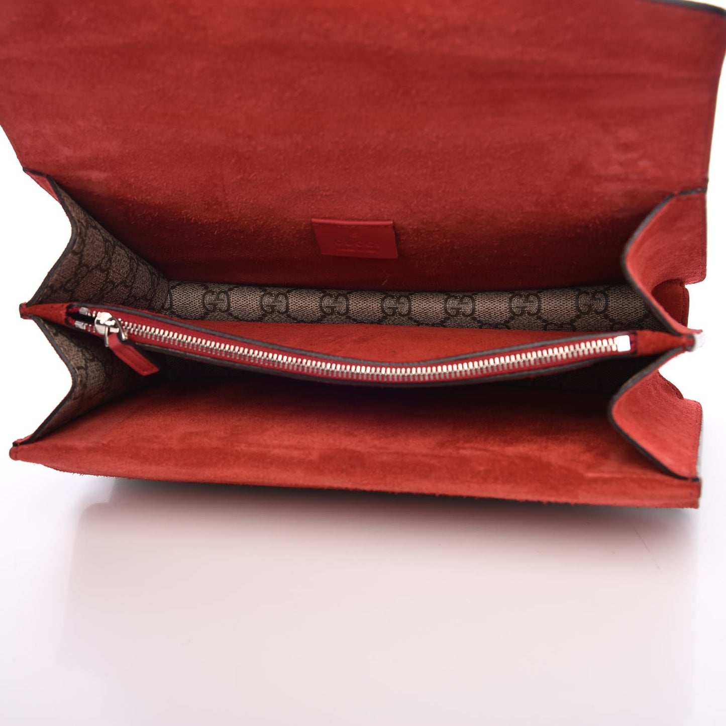 GG Supreme Monogram Small Dionysus Shoulder Bag Red