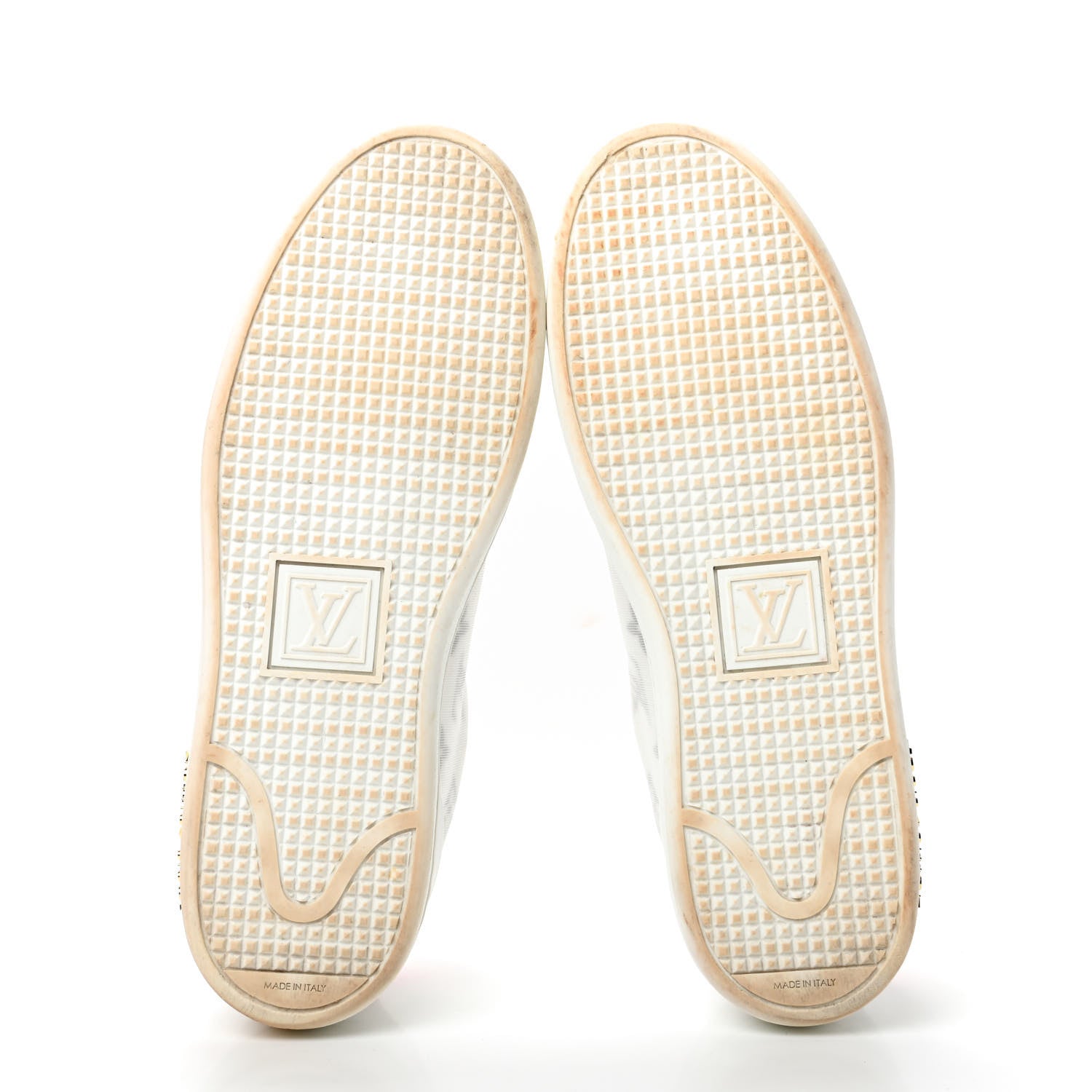 Louis Vuitton Technical Fabric Calfskin Monogram Frontrow Sneakers 39 Pink 5 of 11
