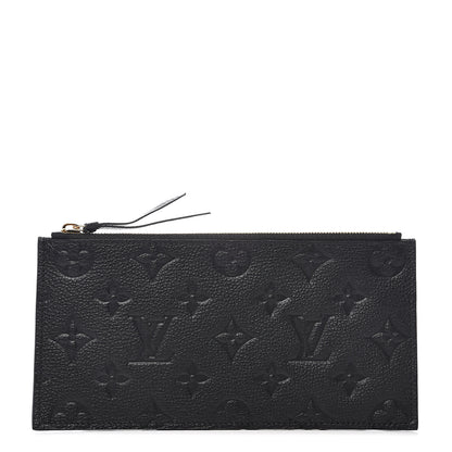 Louis Vuitton Empreinte Felicie Chain Wallet Zippered Insert Black 1 of 5