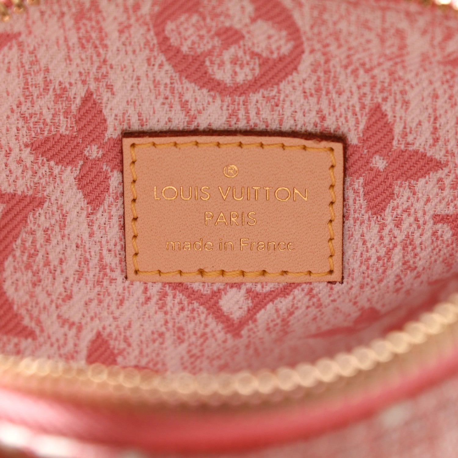 Louis Vuitton Monogram Jacquard Denim Nano Speedy Bandouliere Pink 6 of 10