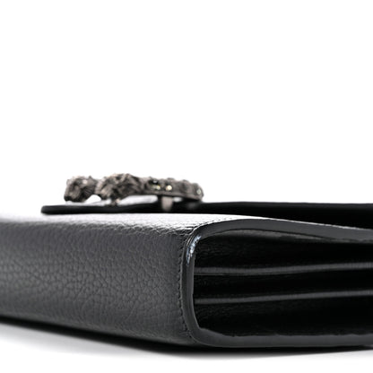 Gucci Calfskin Mini Dionysus Chain Wallet Black 10 of 11
