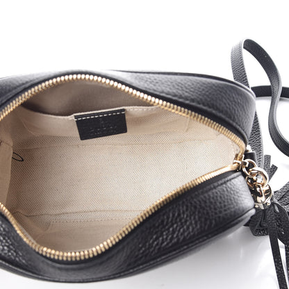 Gucci Pebbled Calfskin Small Soho Disco Bag Black 5 of 8