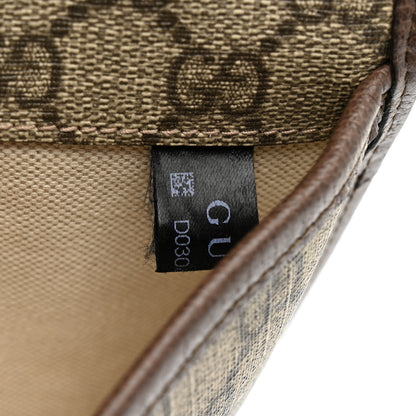 Gucci GG Supreme Monogram Neo Vintage Web Belt Bag Brown 8 of 11