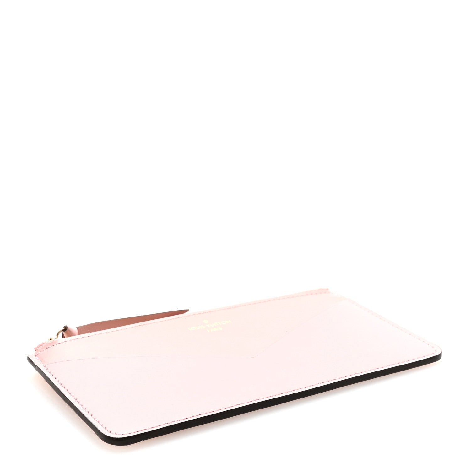 Louis Vuitton Calfskin Jeanne Wallet Zippered Insert Rose Ballerine 7 of 12