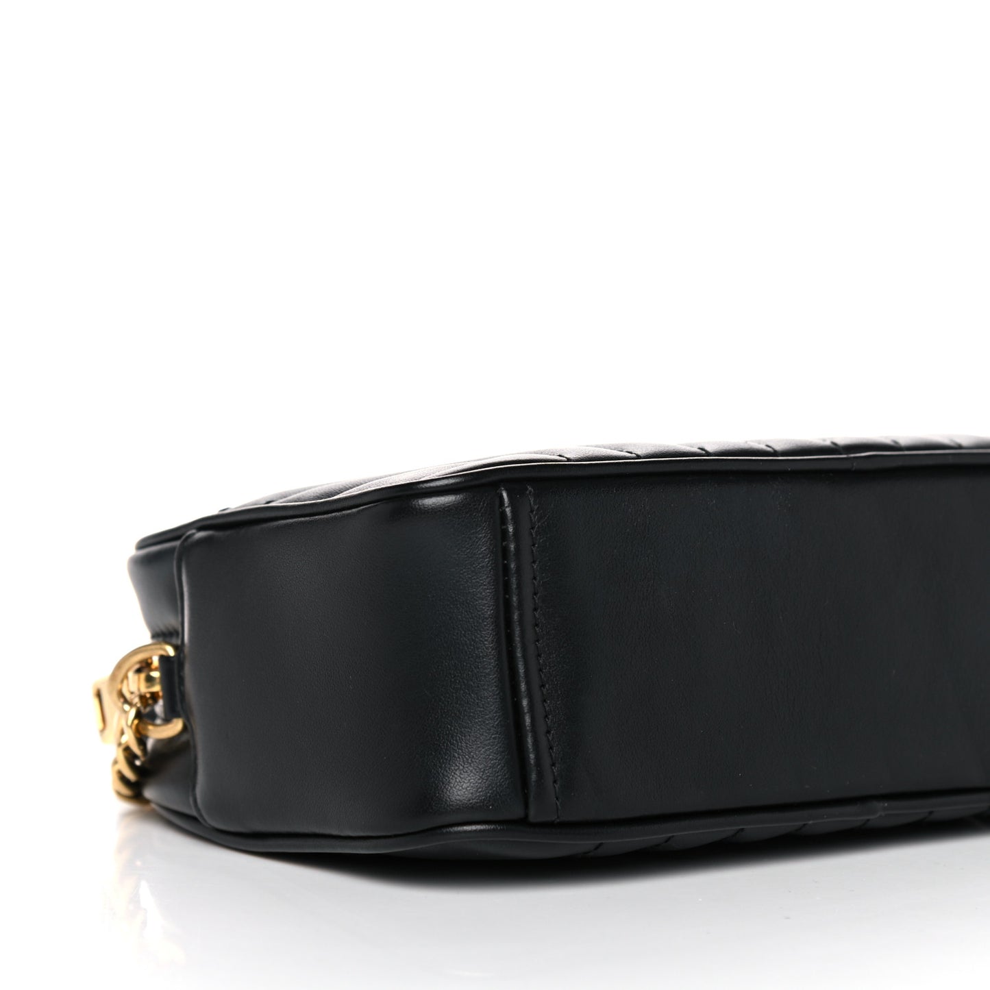 Soft Calfskin Diagramme Crossbody Bag Black