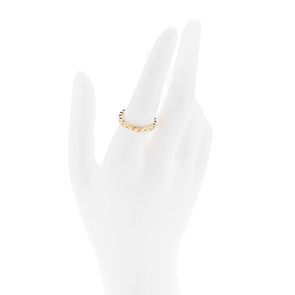 Chanel 18K Yellow Gold Mini Coco Crush Ring 57 8 2 of 5