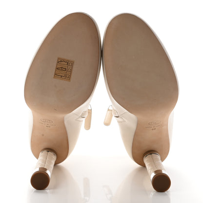 Chanel Calfskin Short Boots 40 White 5 of 12