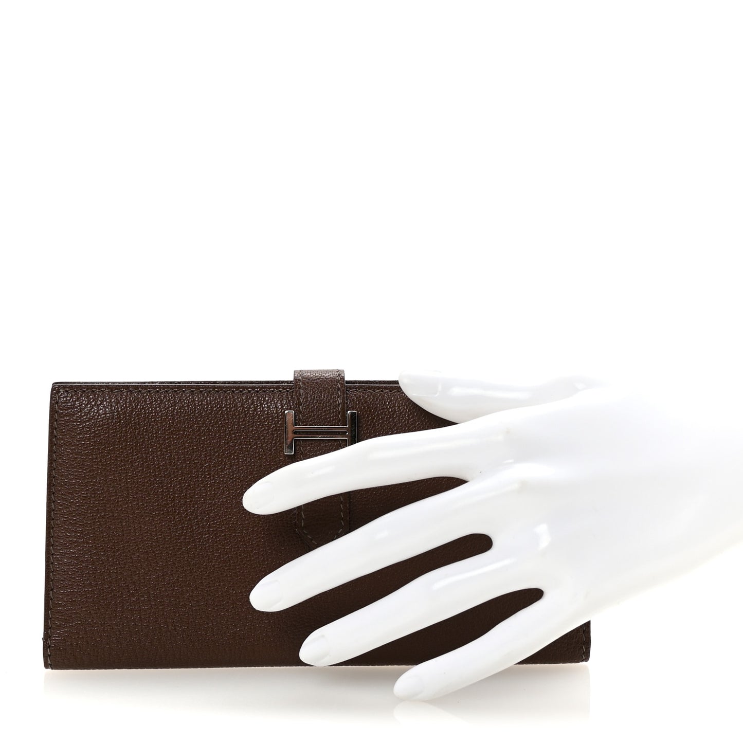Chevre Mysore Bearn Gusset Wallet Havane