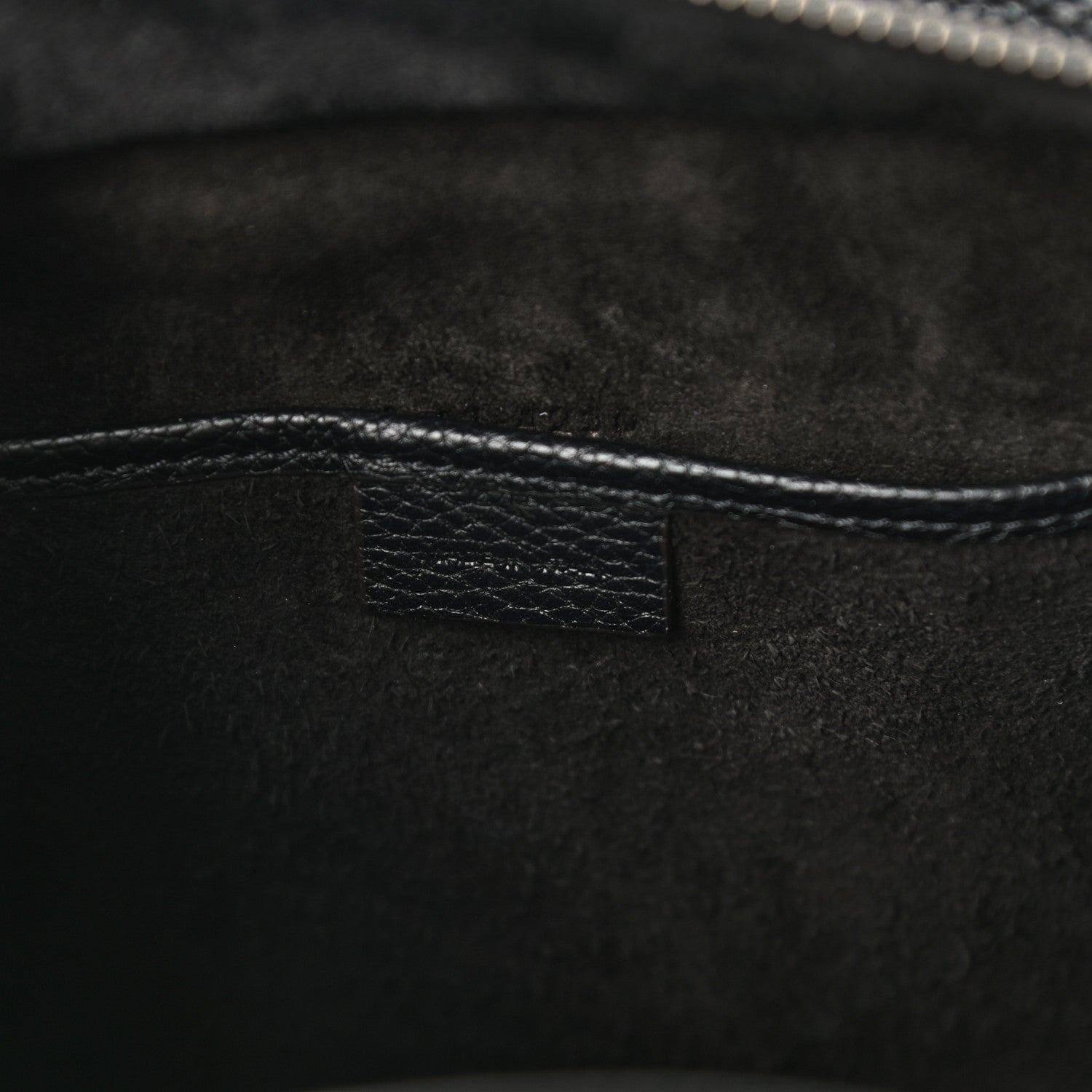Celine Drummed Calfskin Nano Luggage Black 6 of 12