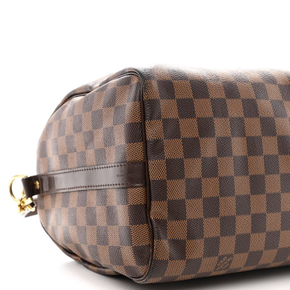 Louis Vuitton Damier Ebene Speedy Bandouliere 30 9 of 11