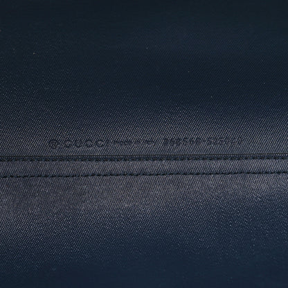Gucci GG Supreme Monogram Blooms Medium Reversible Tote Beige Blue Navy 5 of 22