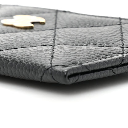 Chanel Caviar Quilted Card Holder Black 9 of 11