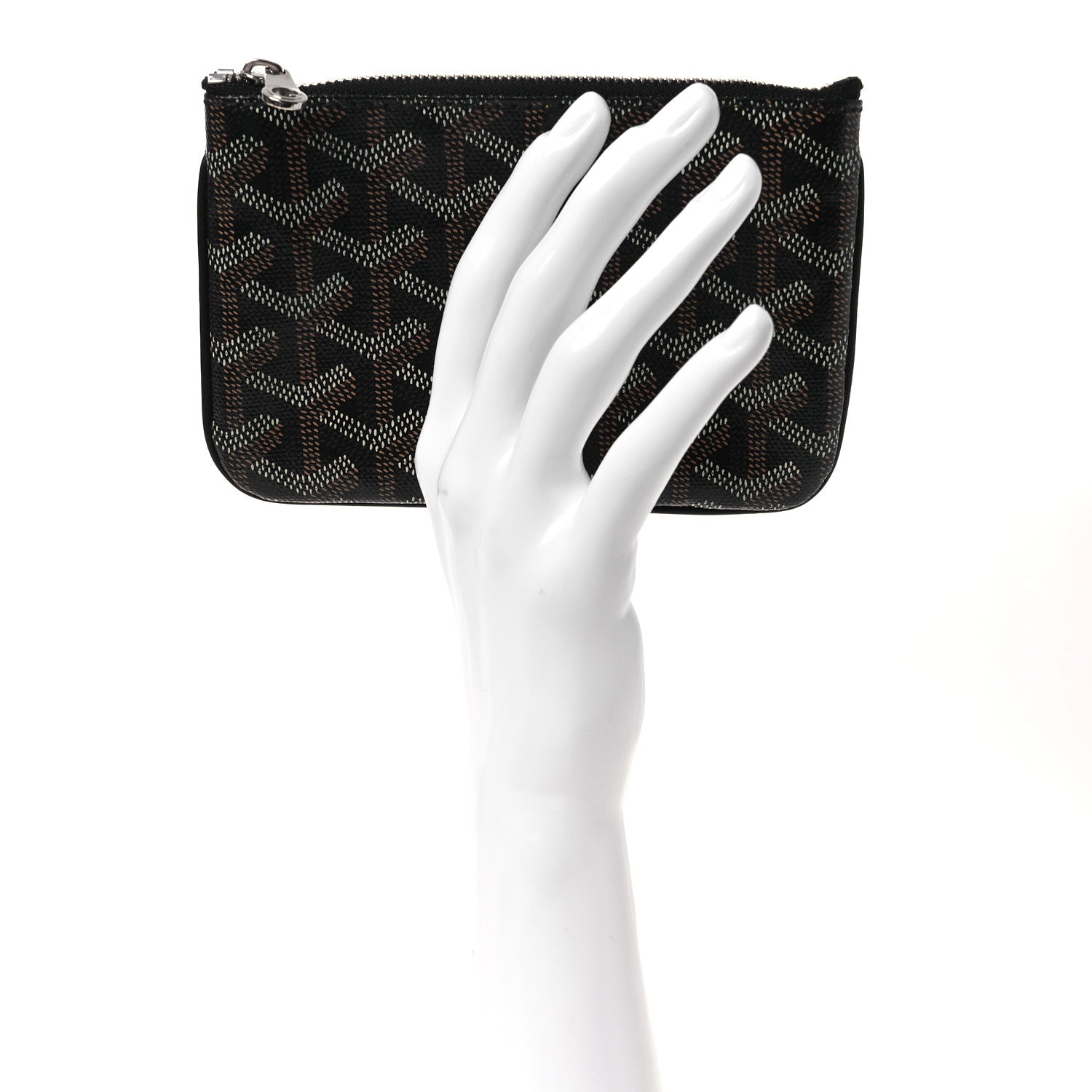 Goyard Goyardine Mini Senat Pochette Black 2 of 7