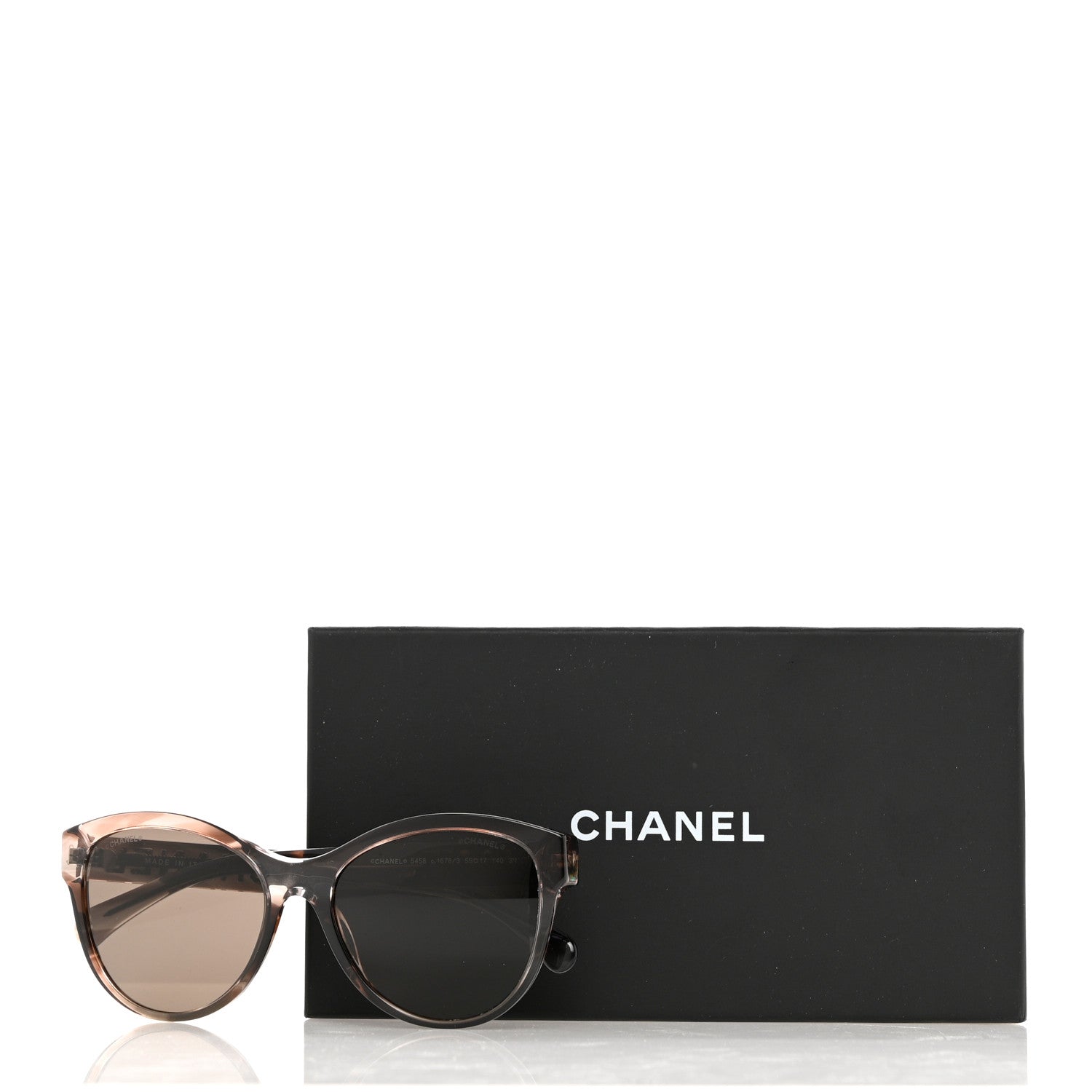 Chanel Acetate Pantos Logo Sunglasses 5458 Brown 7 of 7