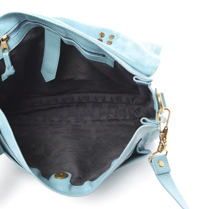 Proenza Schouler Lambskin Large PS1 Satchel Lagoon 6 of 16