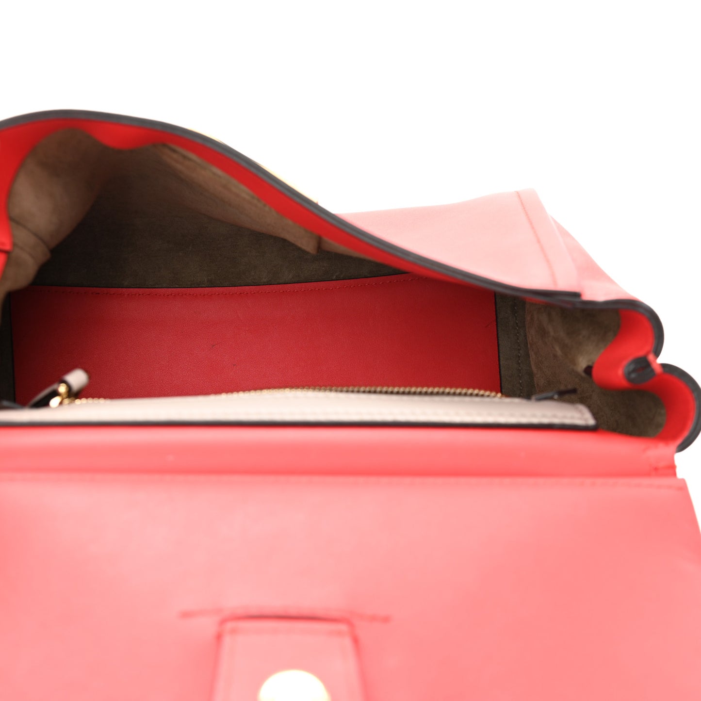 Calfskin Small Mystic Shoulder Bag Red