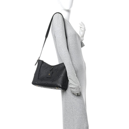 Louis Vuitton Empreinte Carryall PM Black 2 of 11