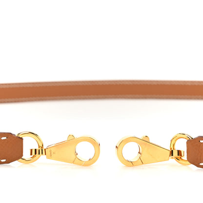 Hermes Epsom Kelly Shoulder Strap Gold 3 of 4