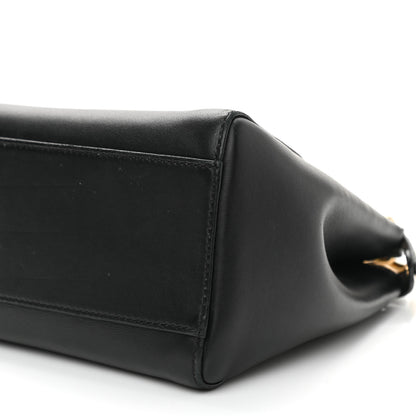 Fendi Nappa Mini Peekaboo Iconic Satchel Black 9 of 9