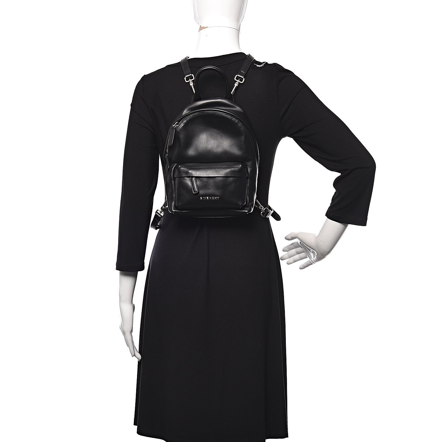 Givenchy Smooth Calfskin Nano Backpack Black 2 of 9