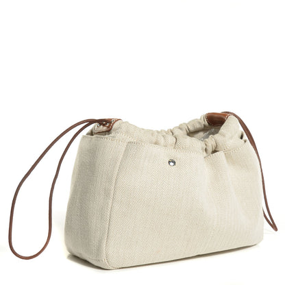 Hermes Canvas Barenia Fourbi 25 MM Pouch Naturel Fauve 3 of 13