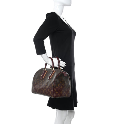 Louis Vuitton Monogram Mirage Speedy 30 Bordeaux 2 of 9