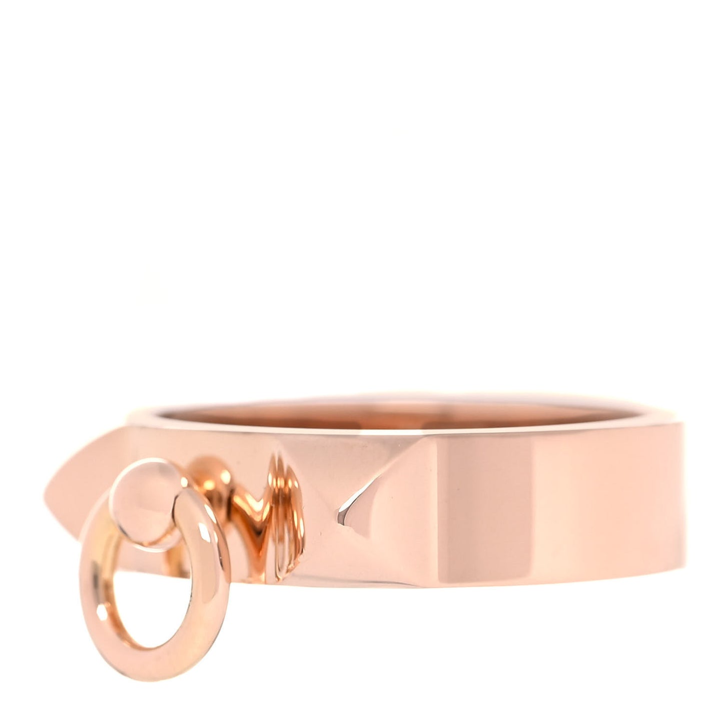 18K Rose Gold PM Collier De Chien Ring 52 6