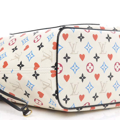 Louis Vuitton Game On Neverfull MM White 8 of 10