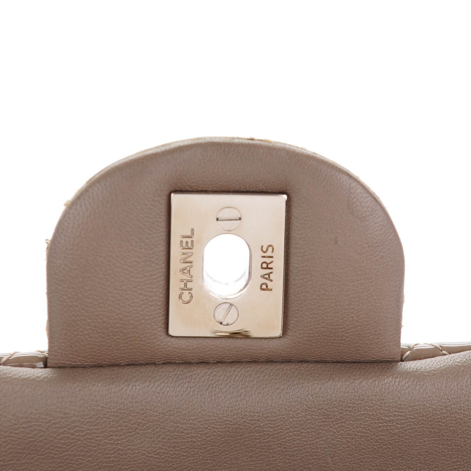 Chanel Patent Quilted Extra Mini Flap Grey 6 of 8