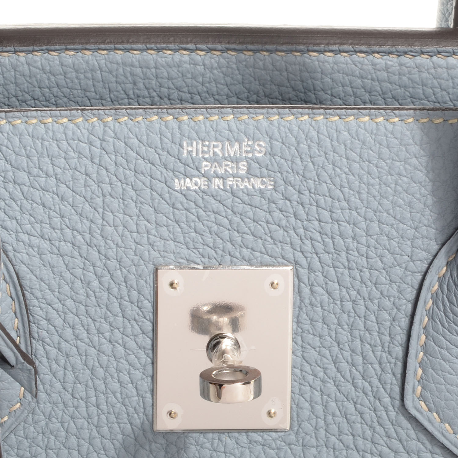 Hermes Togo Birkin 35 Bleu Lin 7 of 10