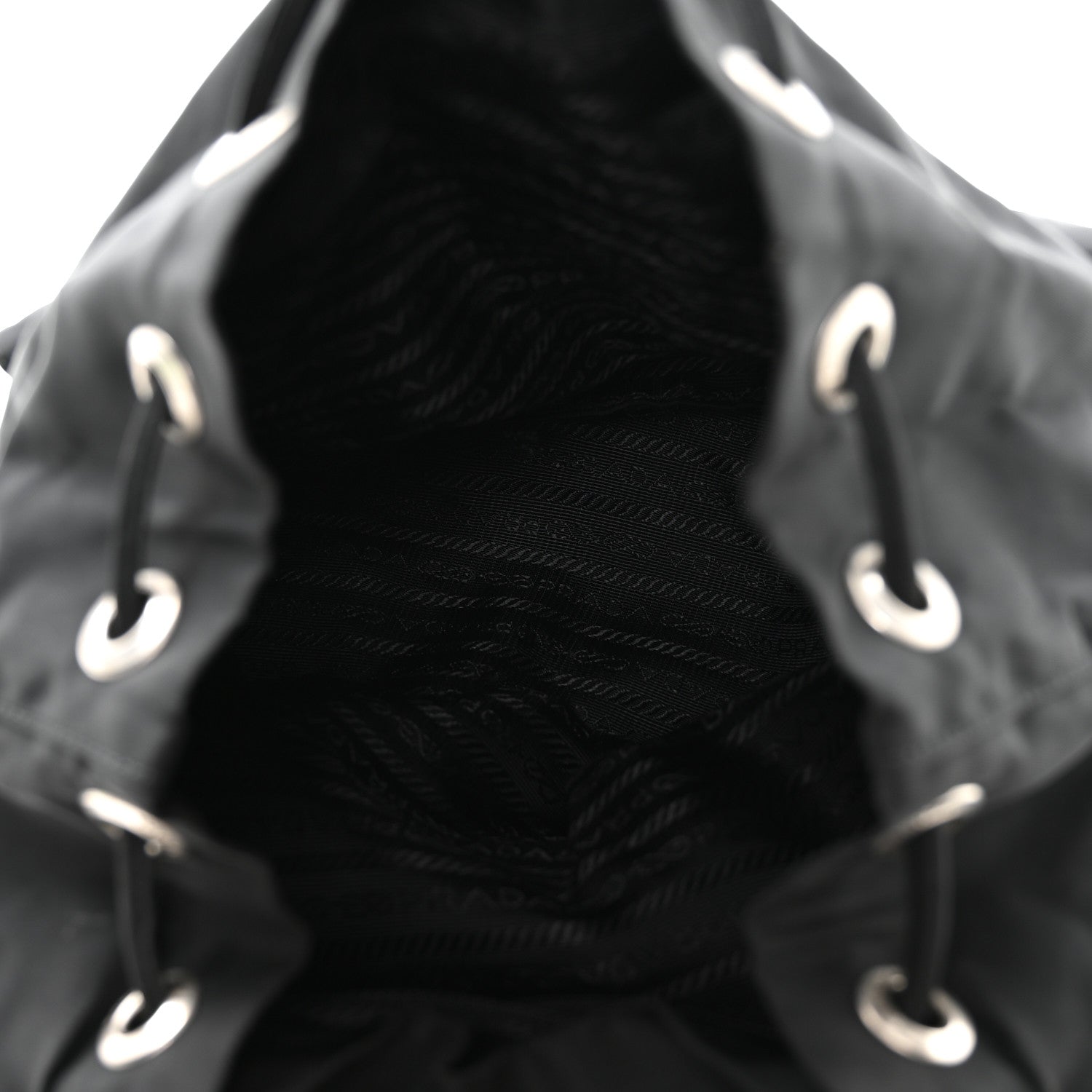Prada Nylon Vela Small Backpack Black 5 of 10