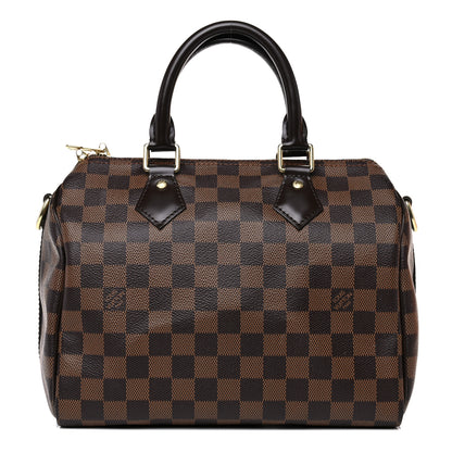 Louis Vuitton Damier Ebene Speedy Bandouliere 25 1 of 15